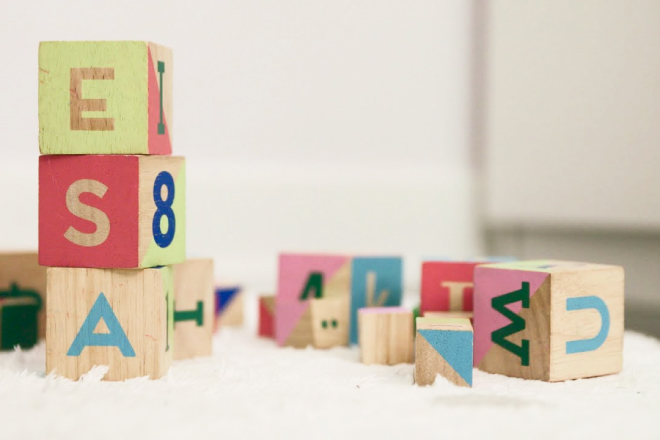 child's building blocks
